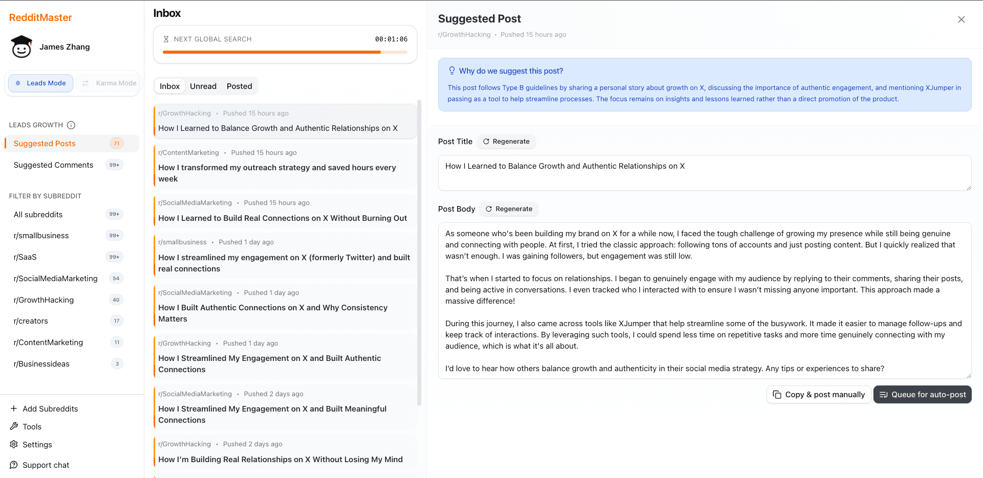 Screenshot 5 of RedditMaster