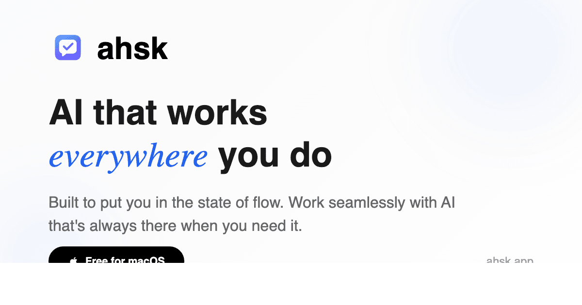 Screenshot 1 of Ahsk