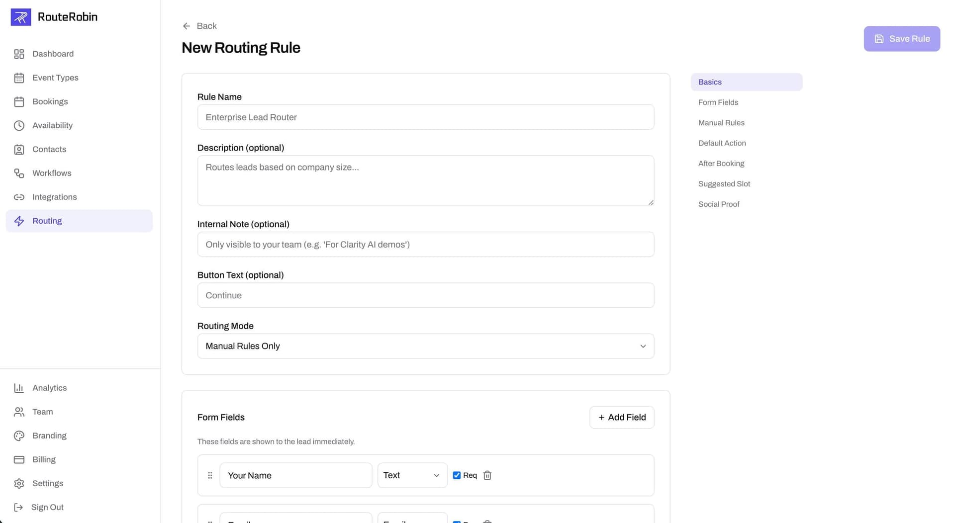 Screenshot 1 of RouteRobin