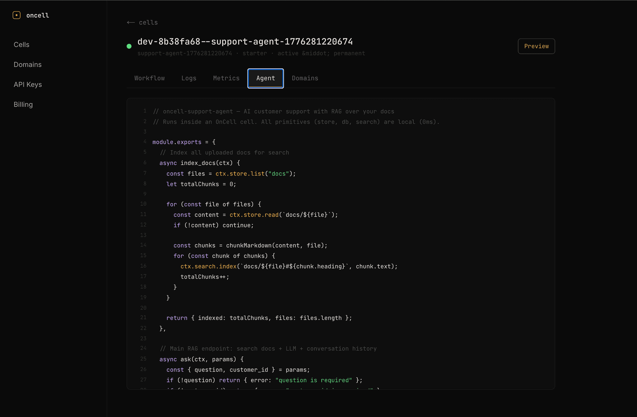 Screenshot 2 of oncell.ai