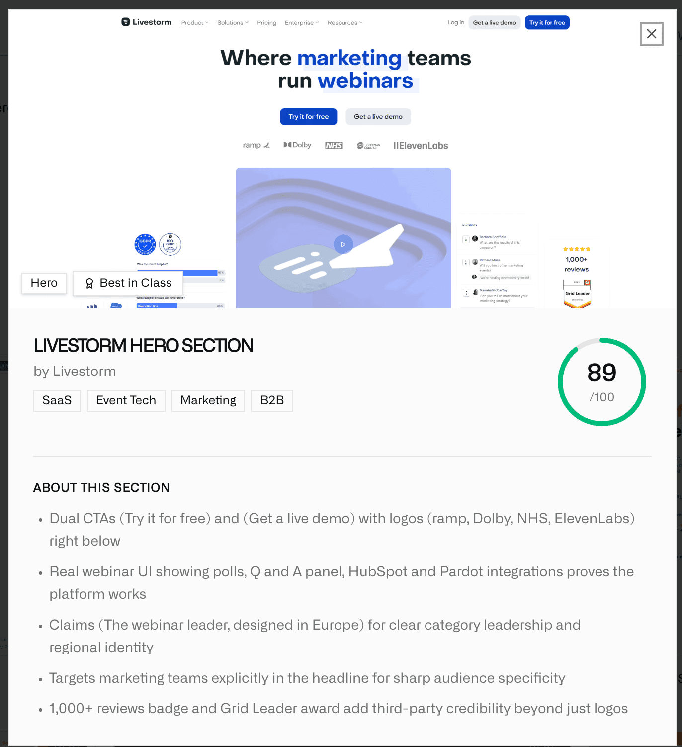 Screenshot 5 of Landing Page Analyzer