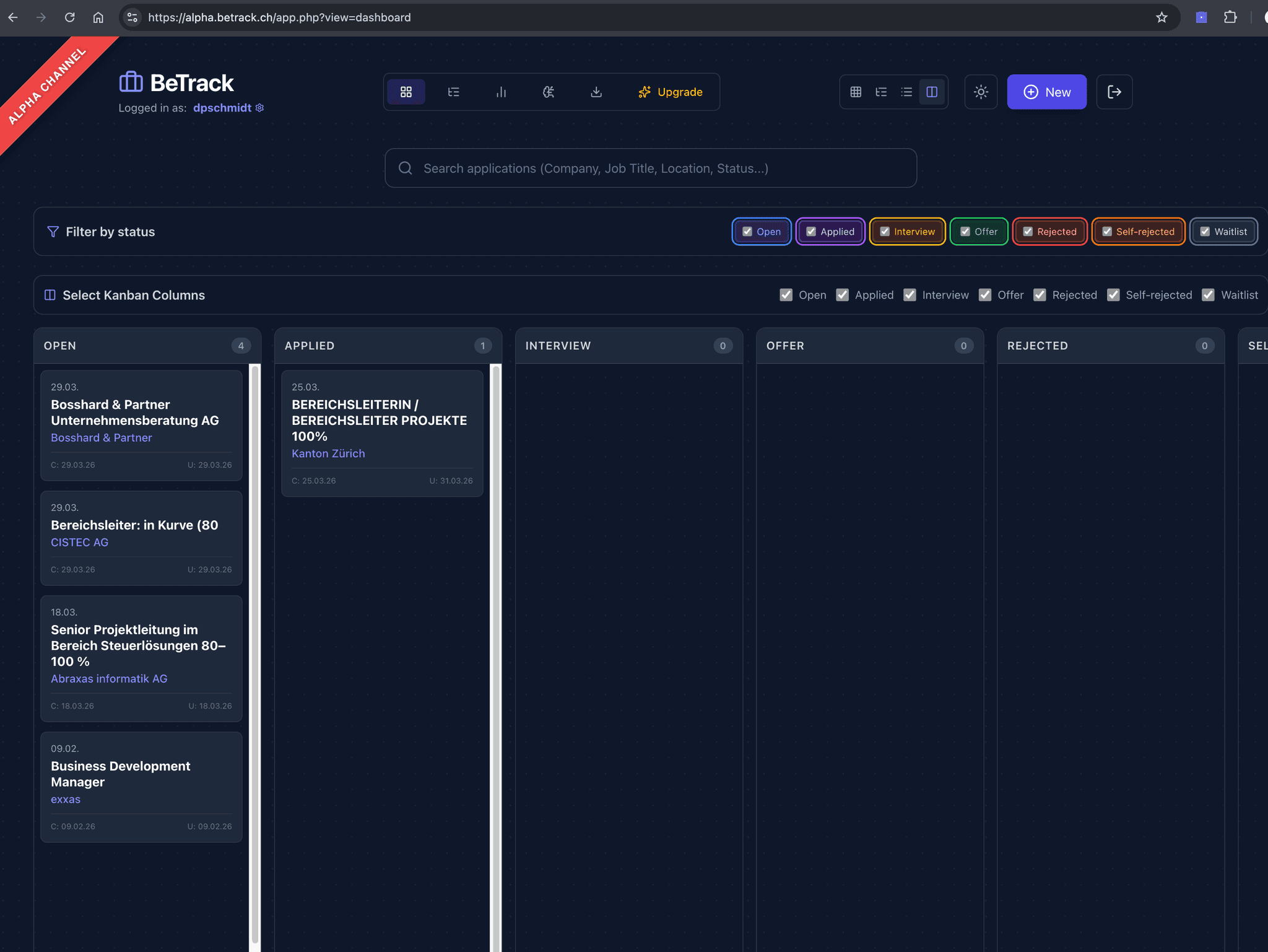 Screenshot 4 of BeTrack