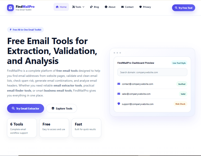 Screenshot 3 of FindMailPro