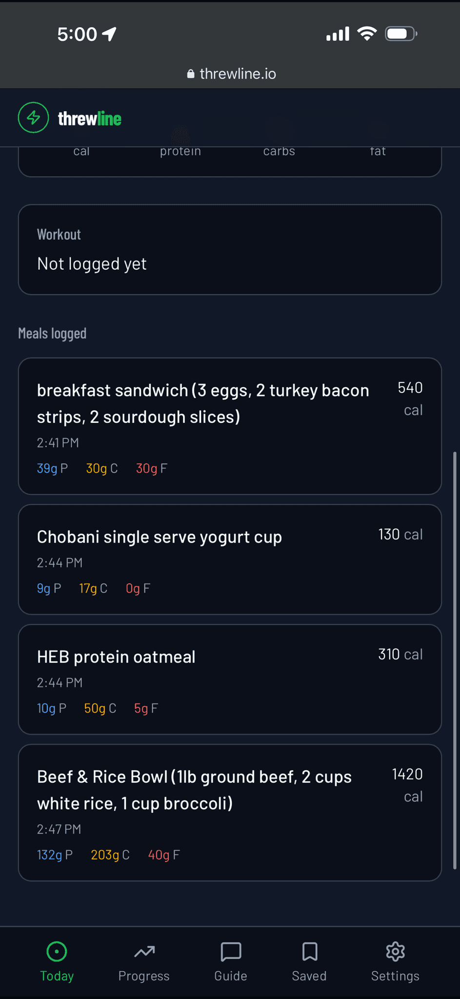 Screenshot 4 of Threwline