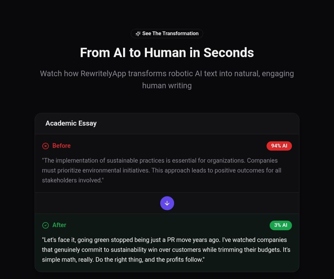 Screenshot 2 of RewritelyApp