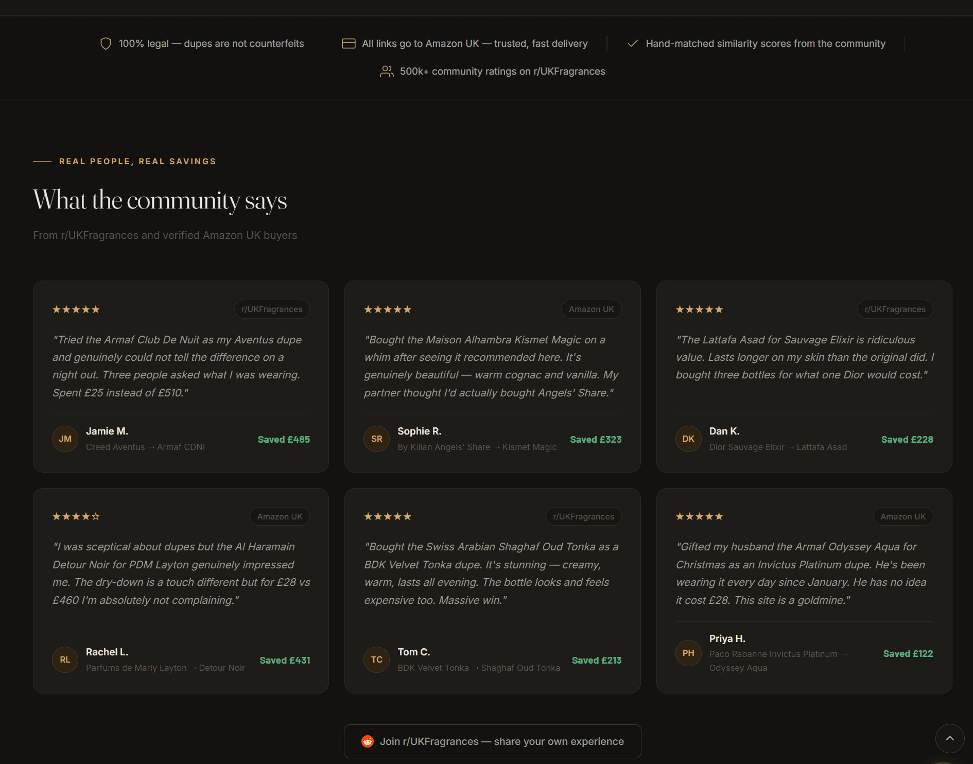 Screenshot 3 of Dupe Fragrance