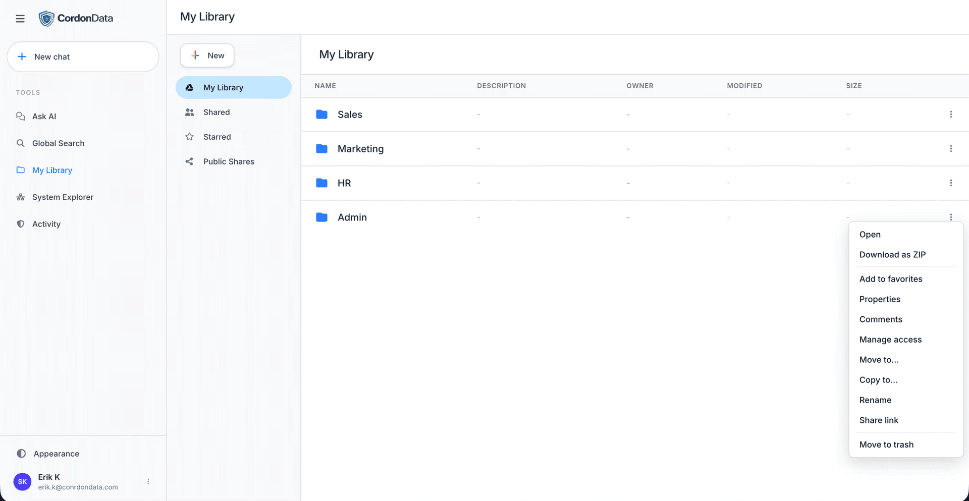 Screenshot 5 of CordonData