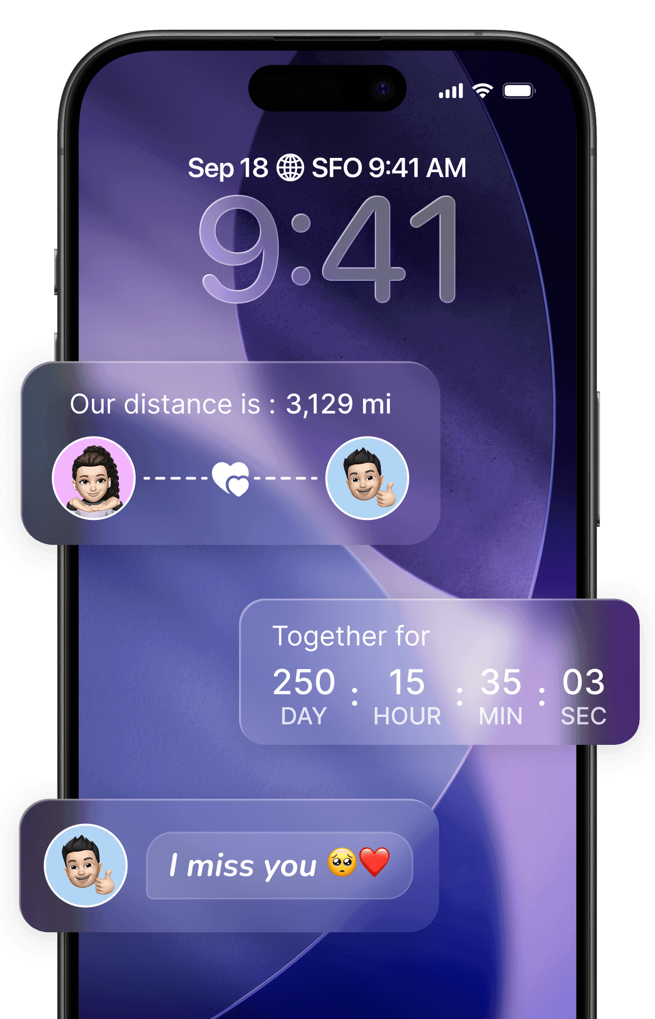 Screenshot 1 of Loverzz - Couple App