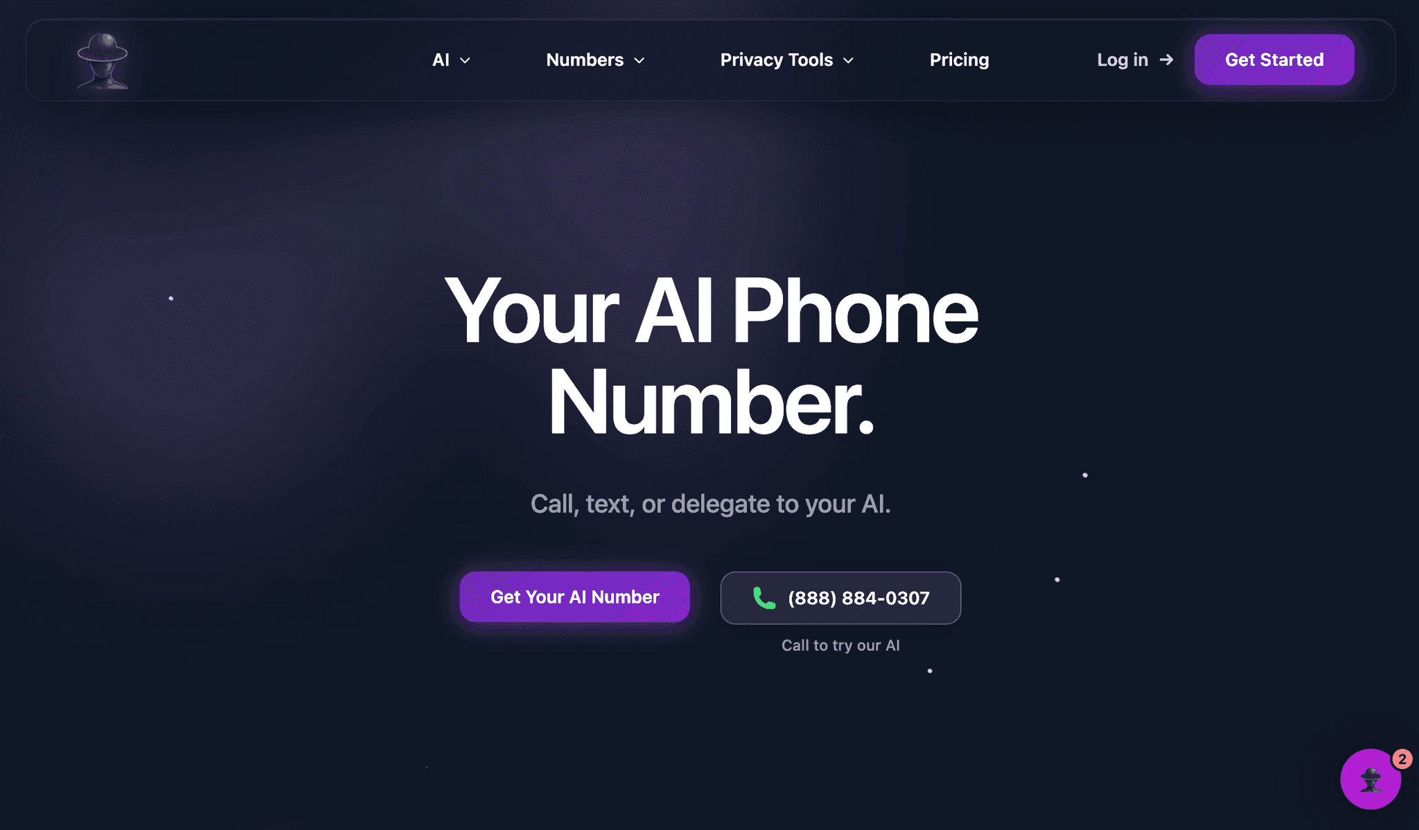 Screenshot 1 of AI Phone Number