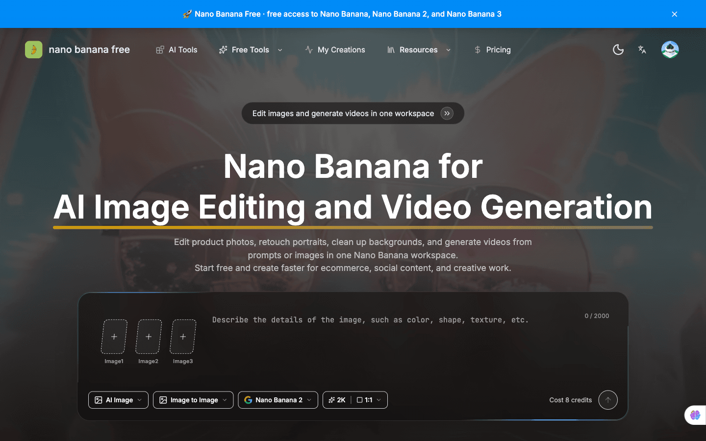 Screenshot 1 of Nano Banana