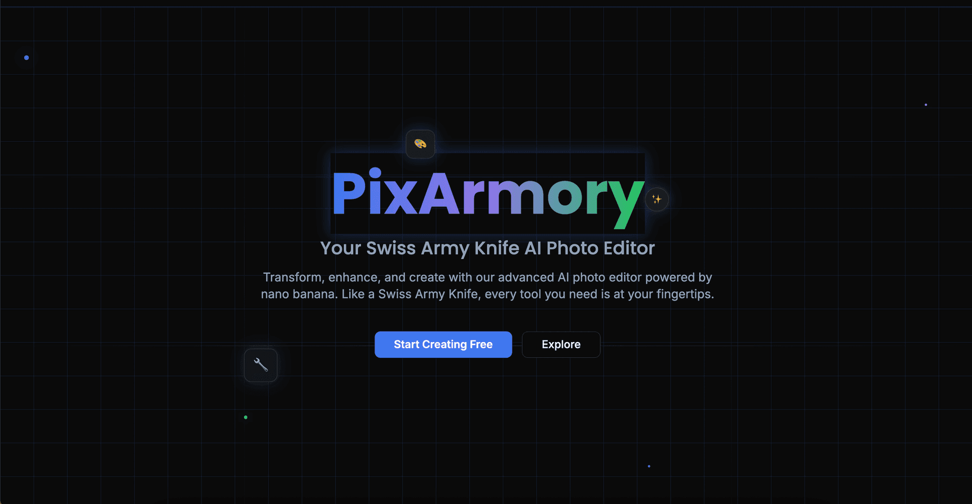Screenshot 1 of PixArmory - Universal AI Photo Editor