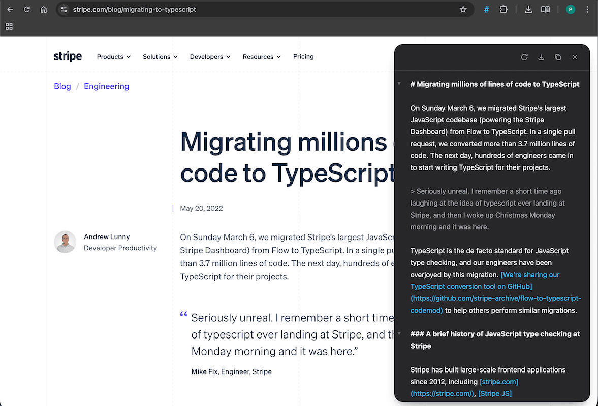 Screenshot 2 of Plain Markdown