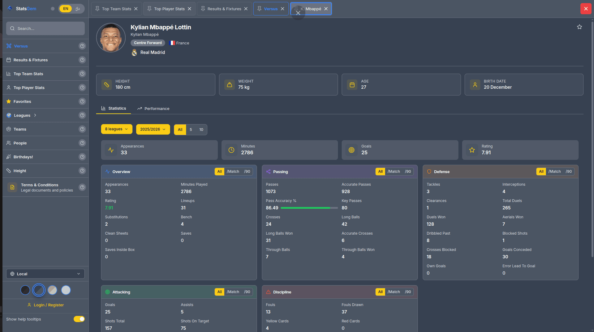 Screenshot 2 of StatsGem
