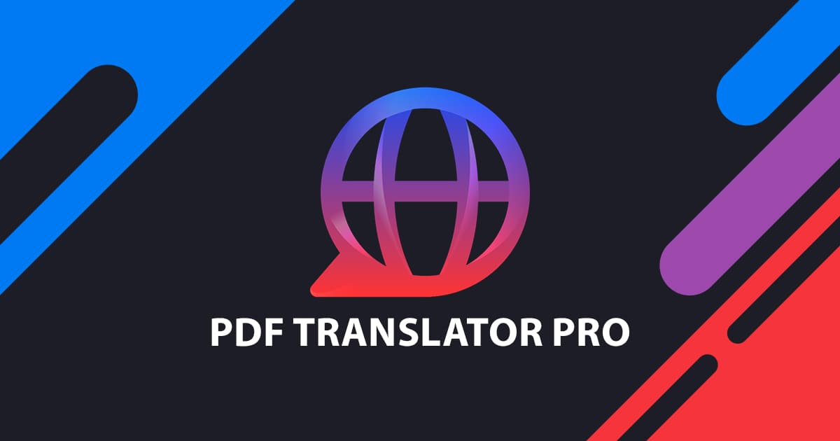 Screenshot 1 of PDF Translator Pro