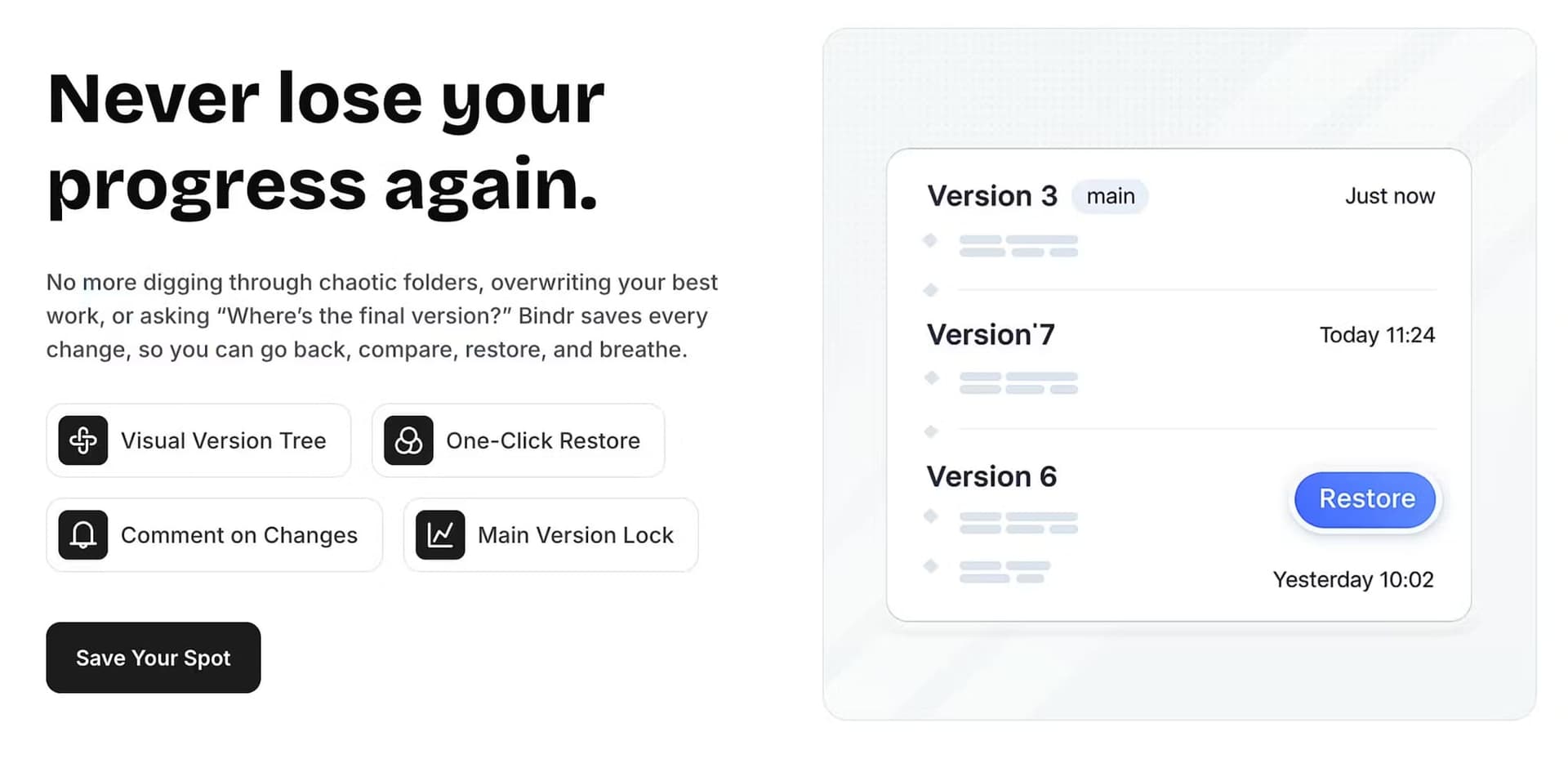 Screenshot 1 of Bindr