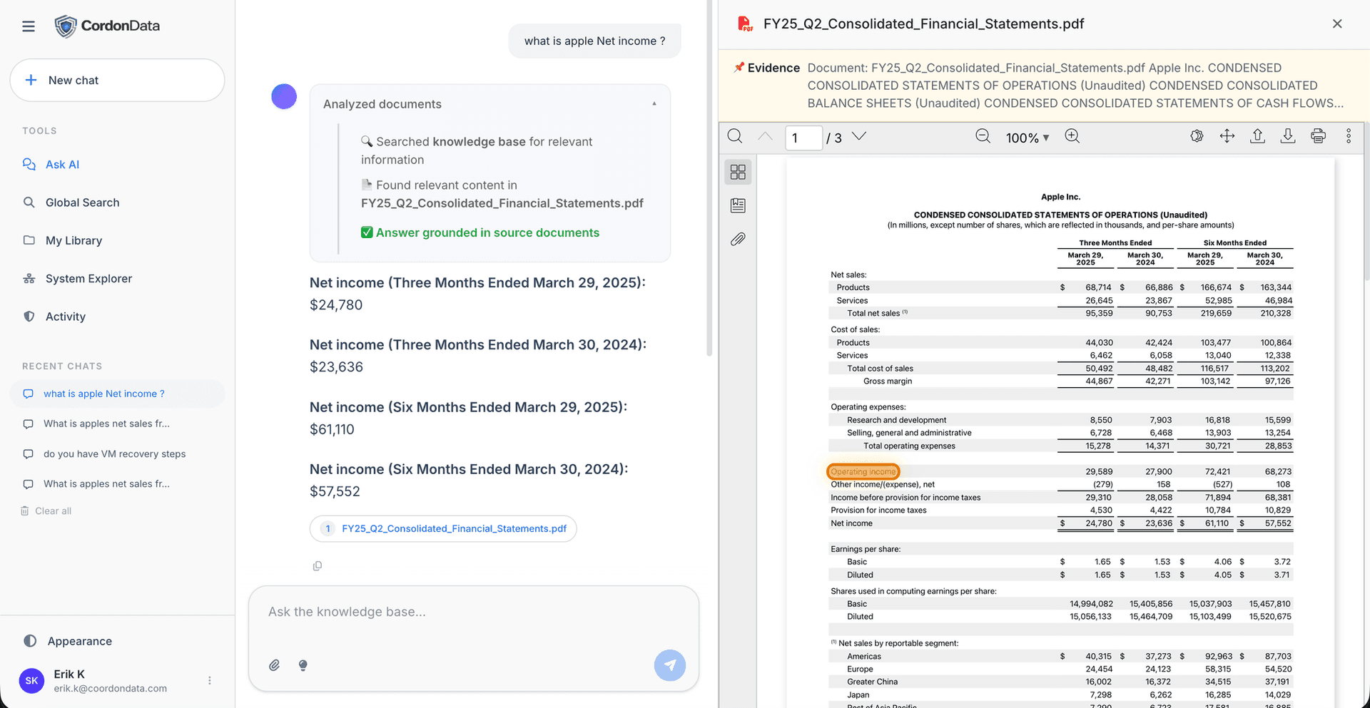 Screenshot 2 of CordonData