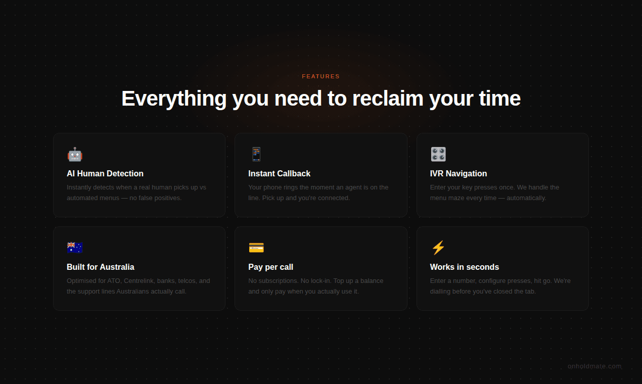 Screenshot 4 of OnHoldMate