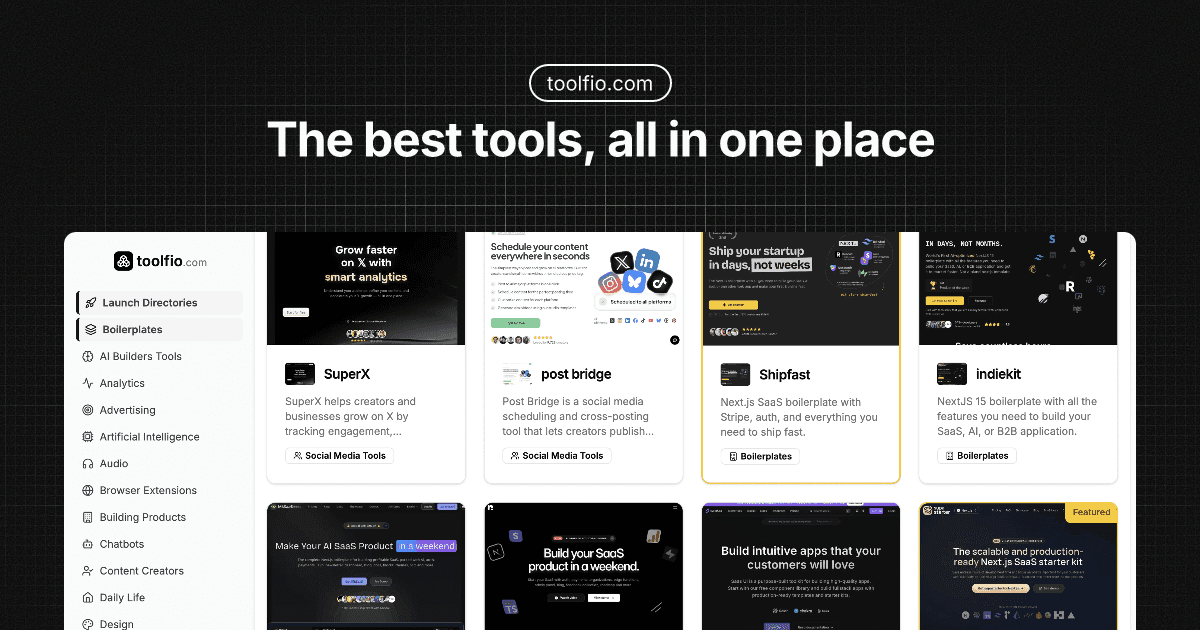 Screenshot 1 of toolfio
