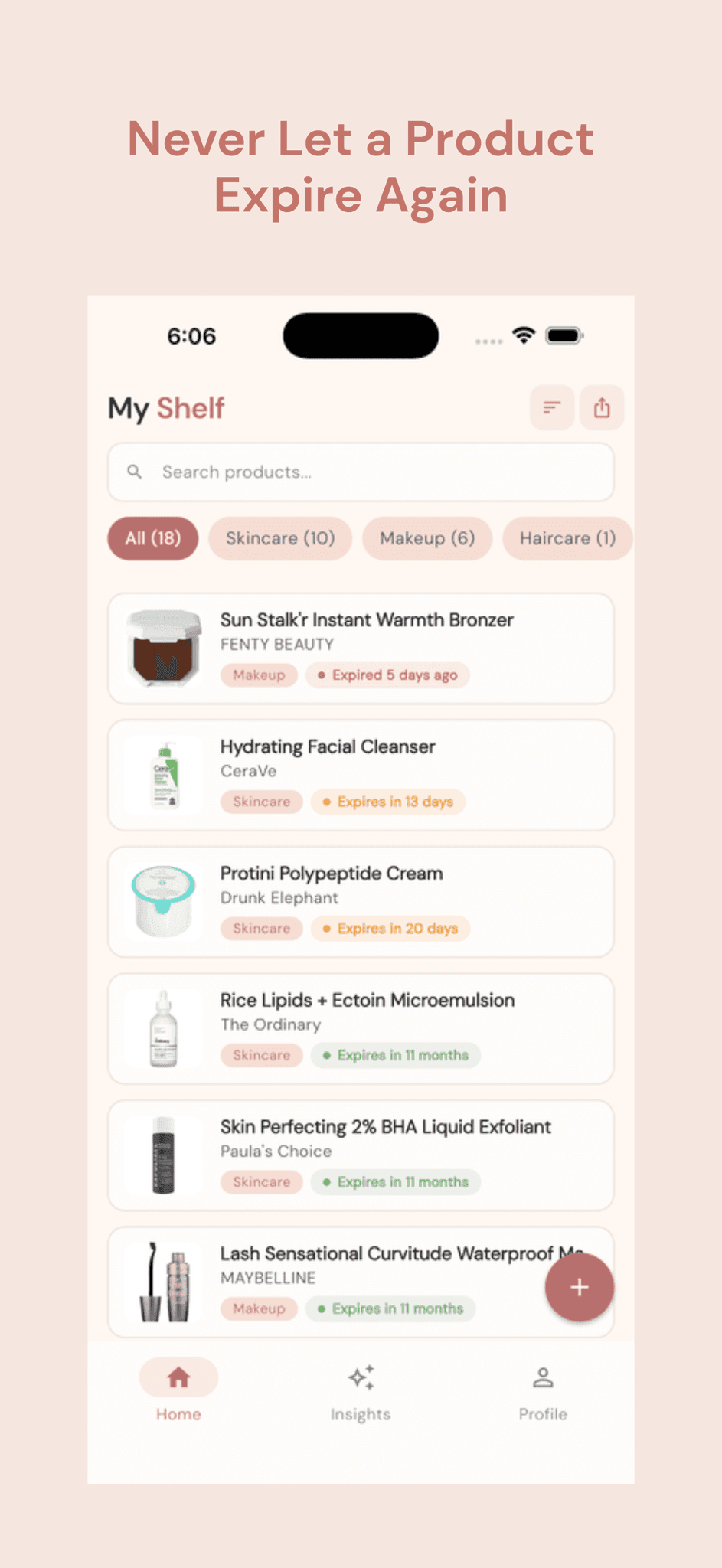 Screenshot 3 of ShelfCheck: Beauty Organizer