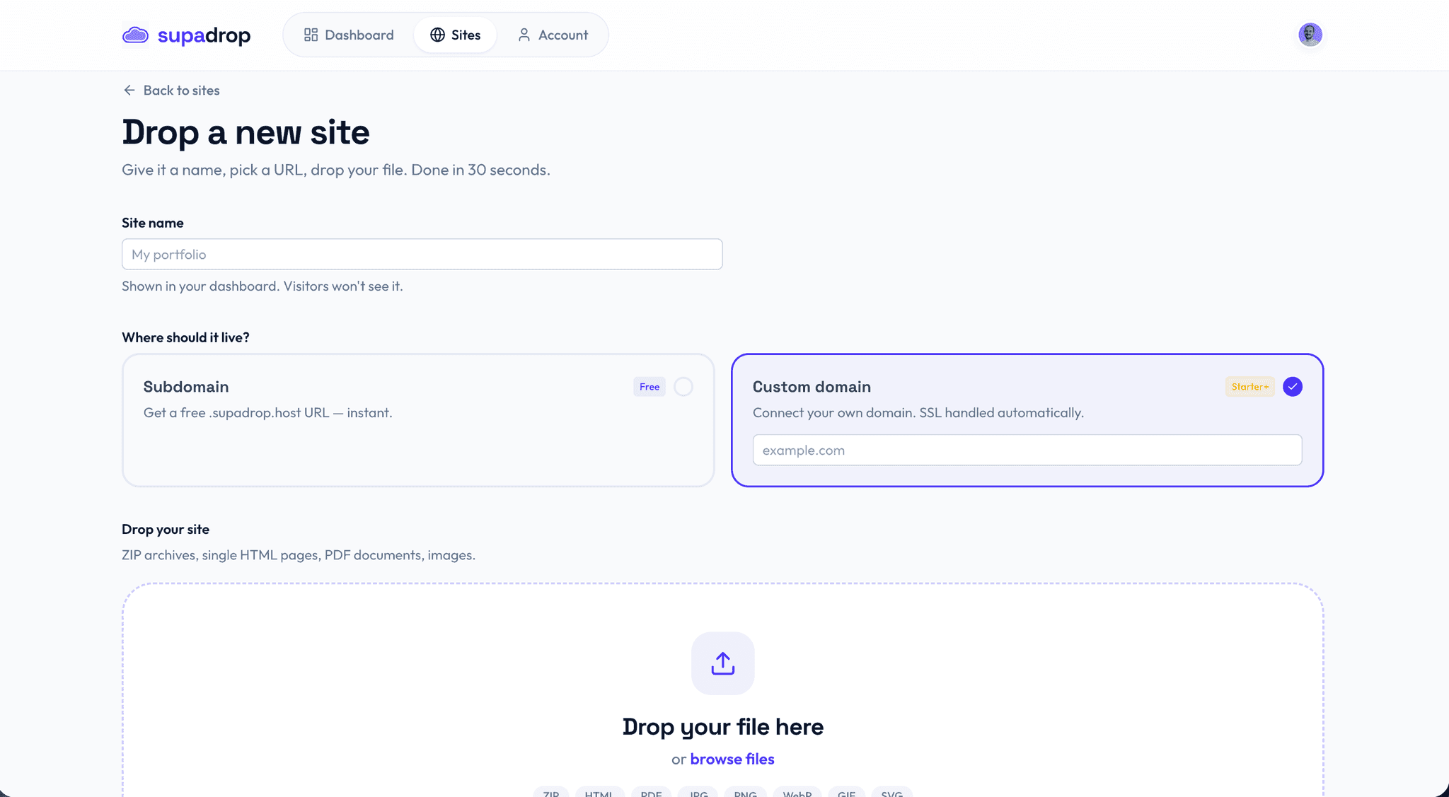 Screenshot 5 of Supadrop