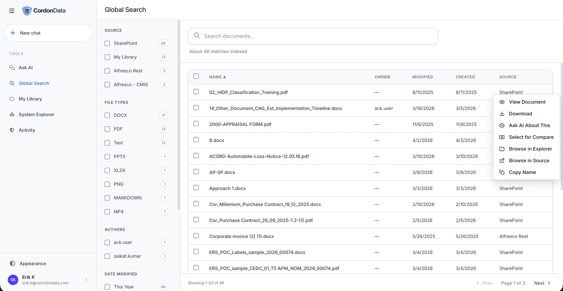 Screenshot 6 of CordonData