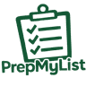 PrepMyList