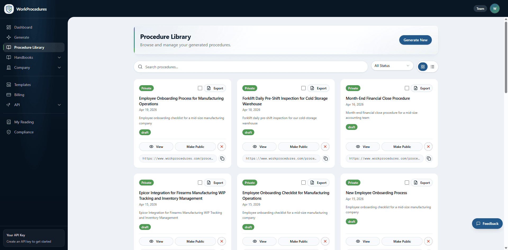 Screenshot 6 of WorkProcedures