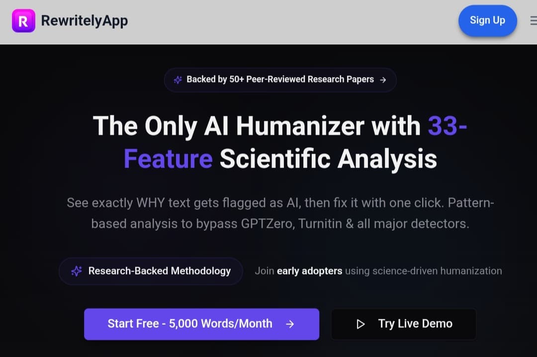 Screenshot 3 of RewritelyApp