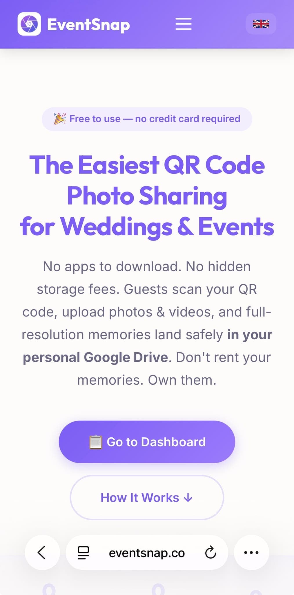 Screenshot 2 of EventSnap