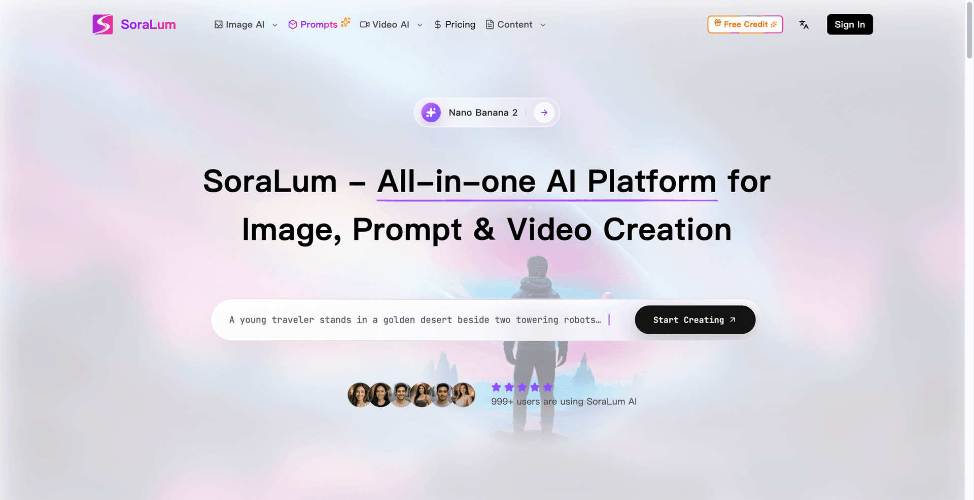 Screenshot 1 of SoraLum AI