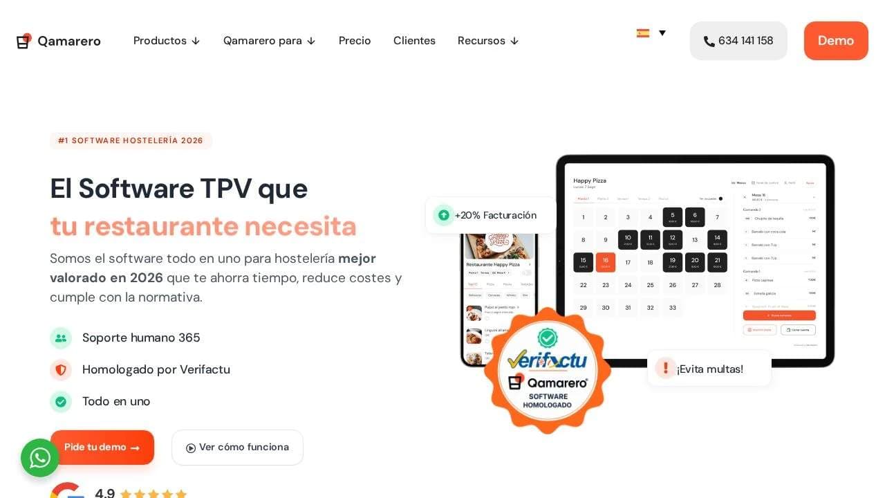 Screenshot 1 of Qamarero