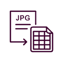 JPG to Excel Converter