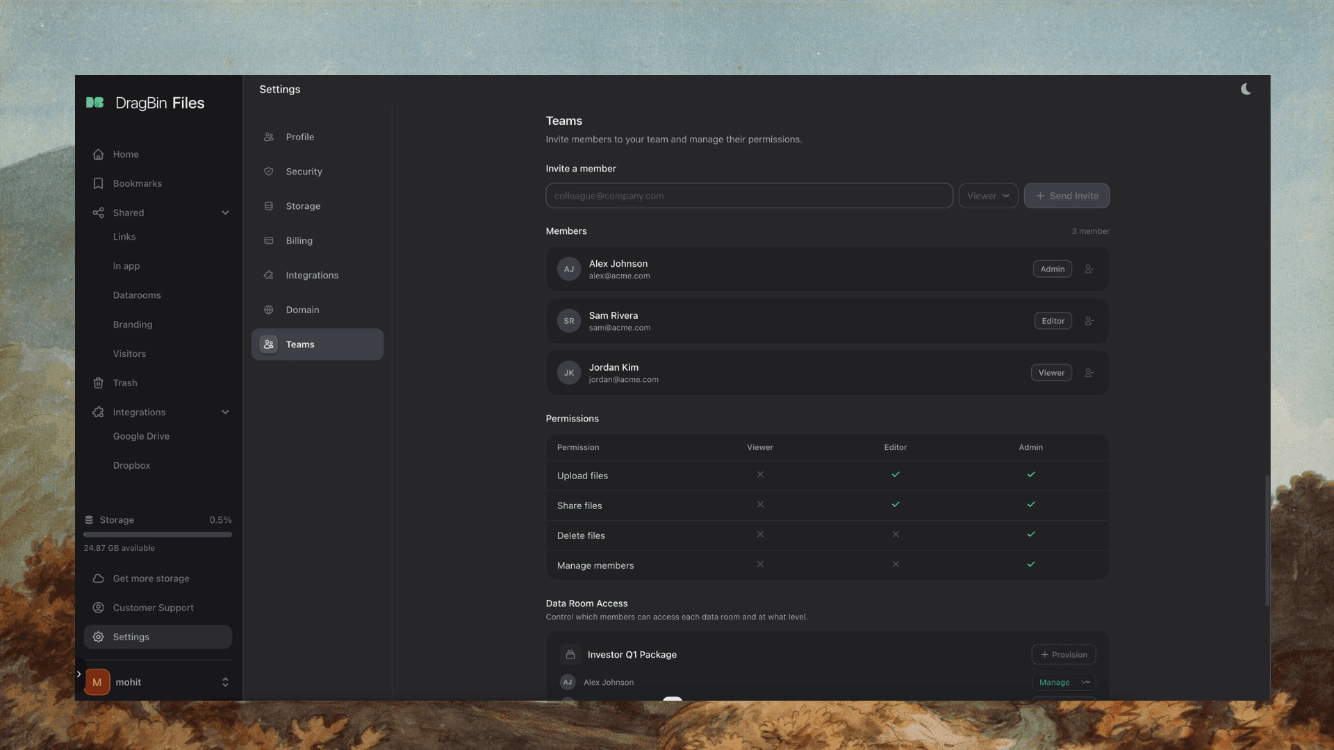 Screenshot 3 of DragBin