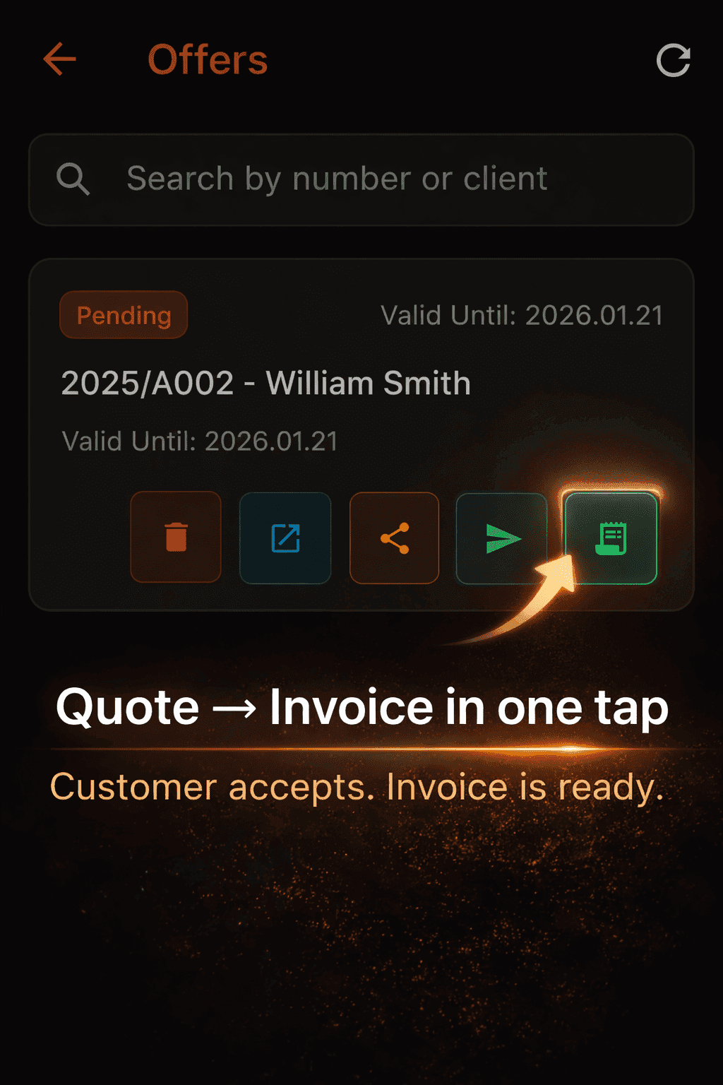 Screenshot 1 of Invoice Guru