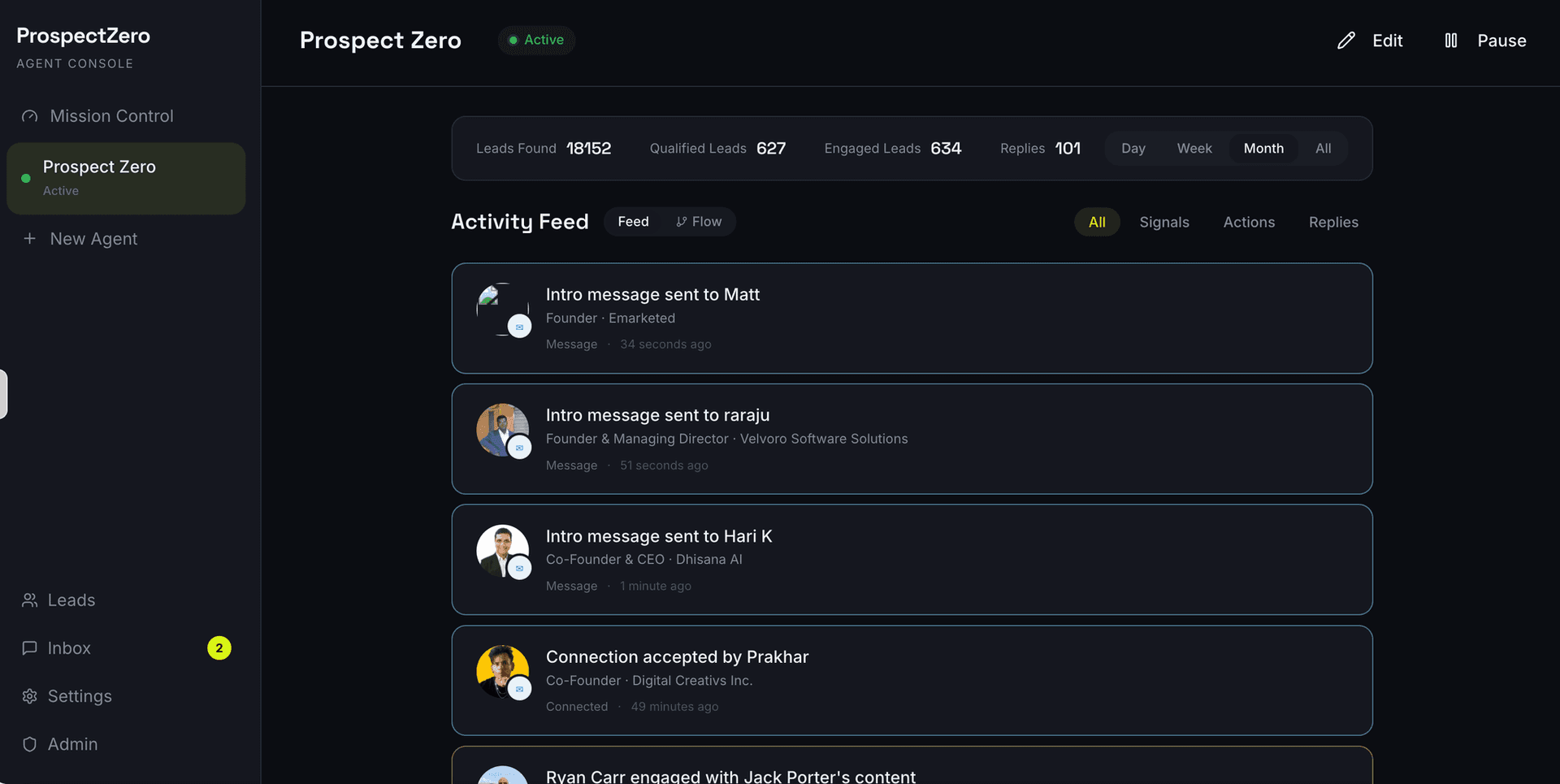 Screenshot 2 of ProspectZero