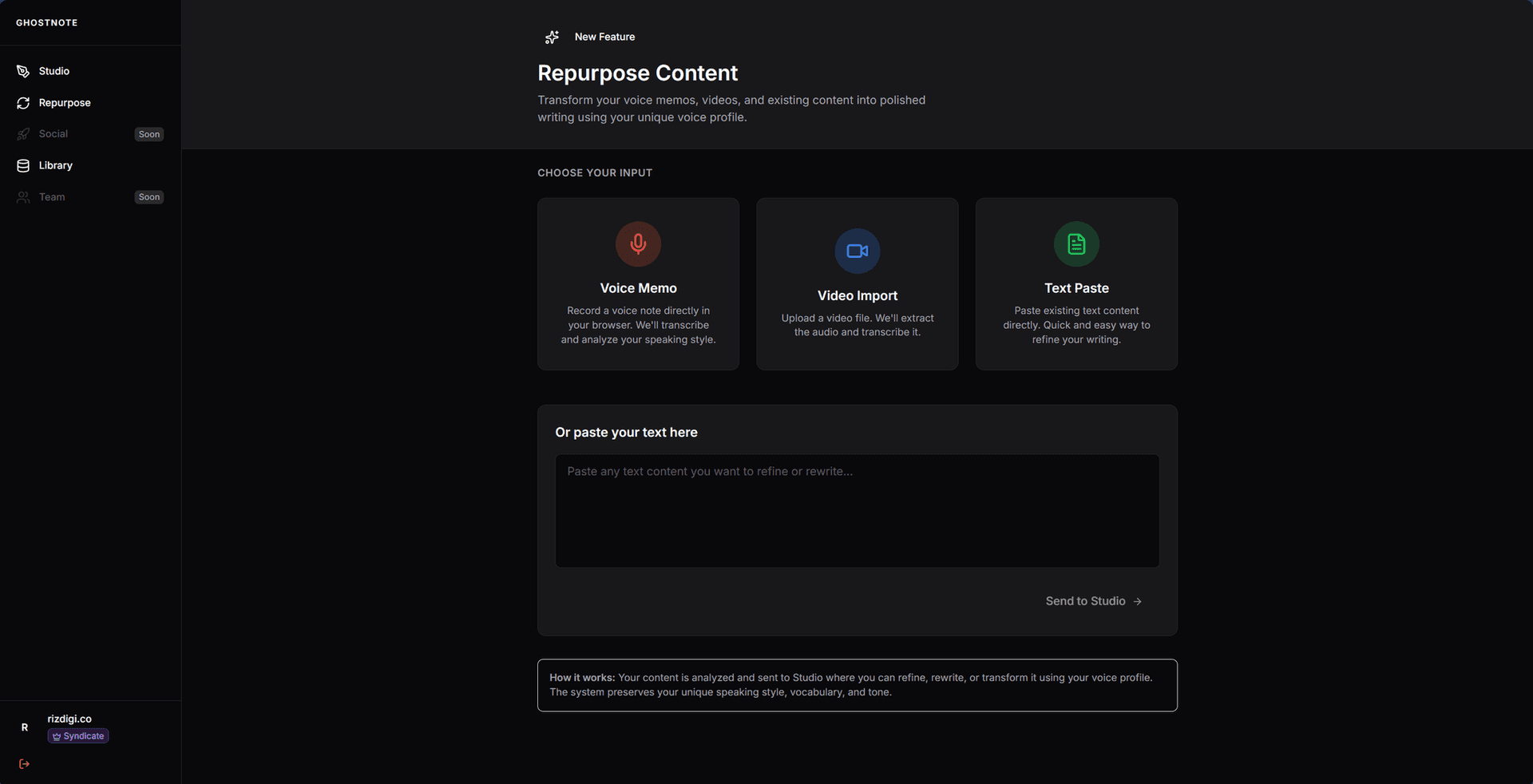 Screenshot 3 of GhostNote