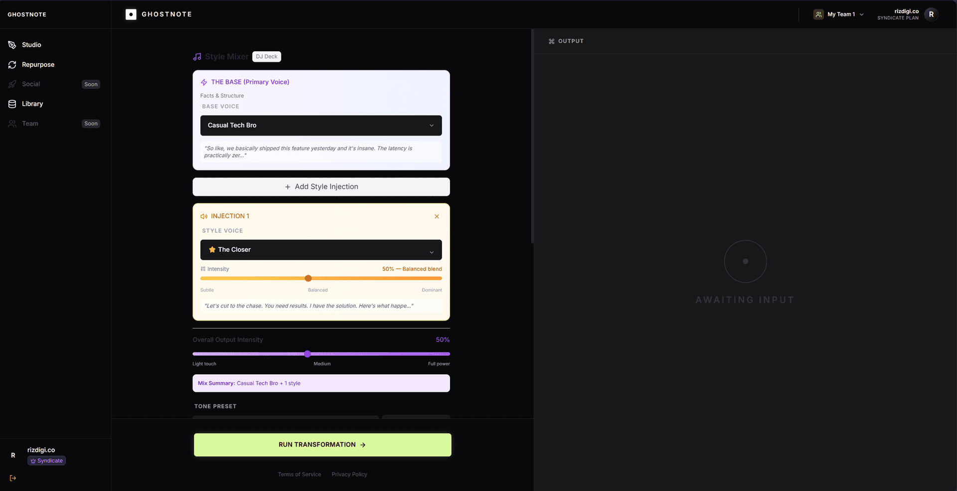 Screenshot 1 of GhostNote