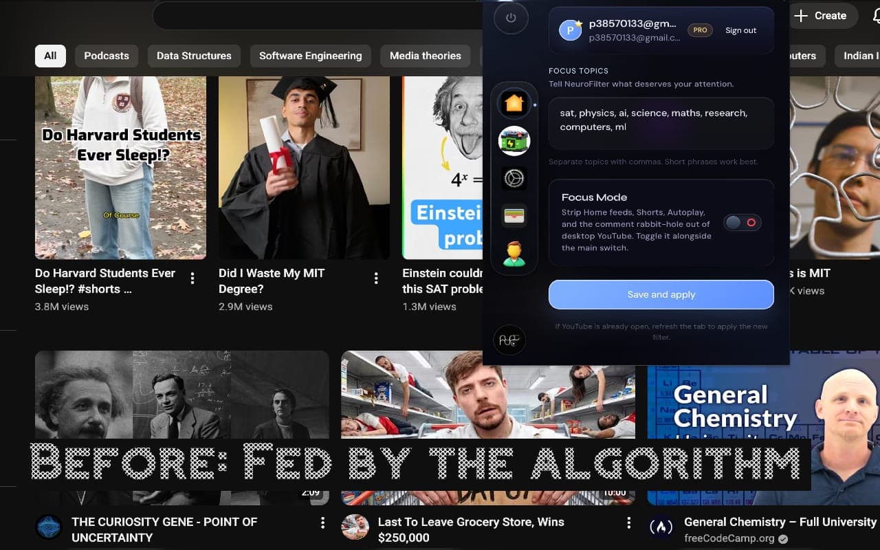 Screenshot 2 of NeuroFilterAI