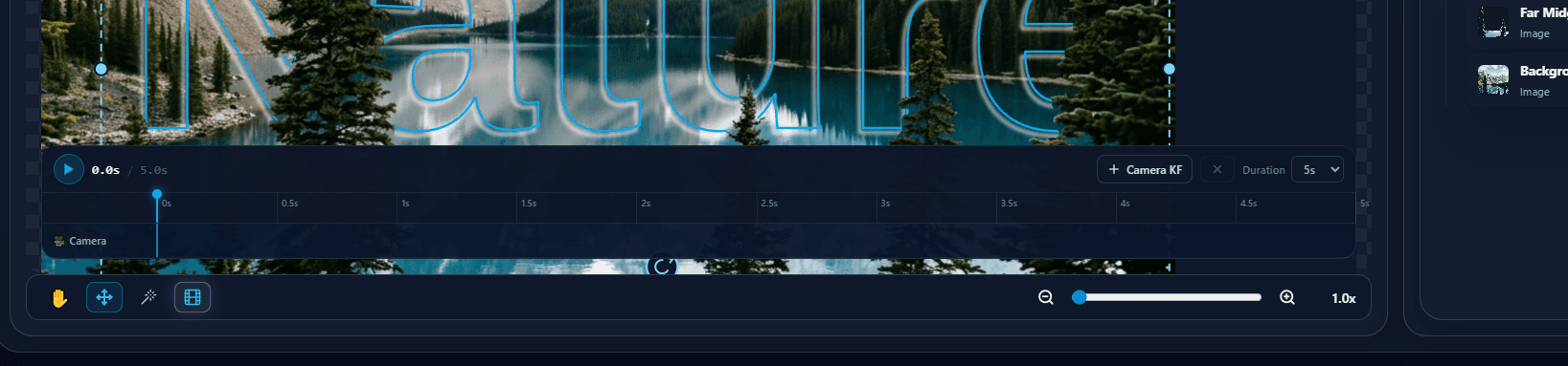 Screenshot 1 of 3D Layer Editor