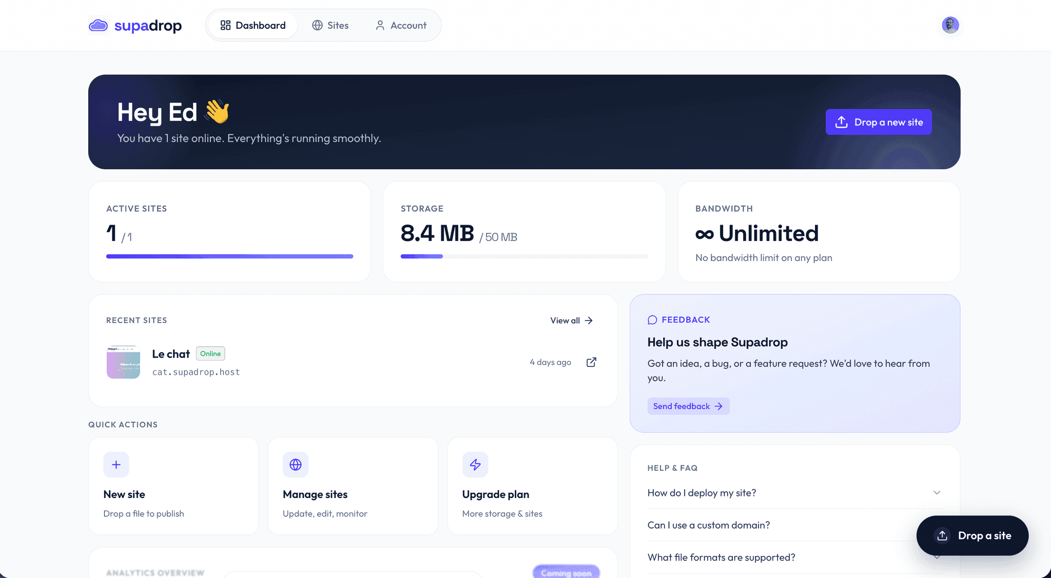 Screenshot 3 of Supadrop