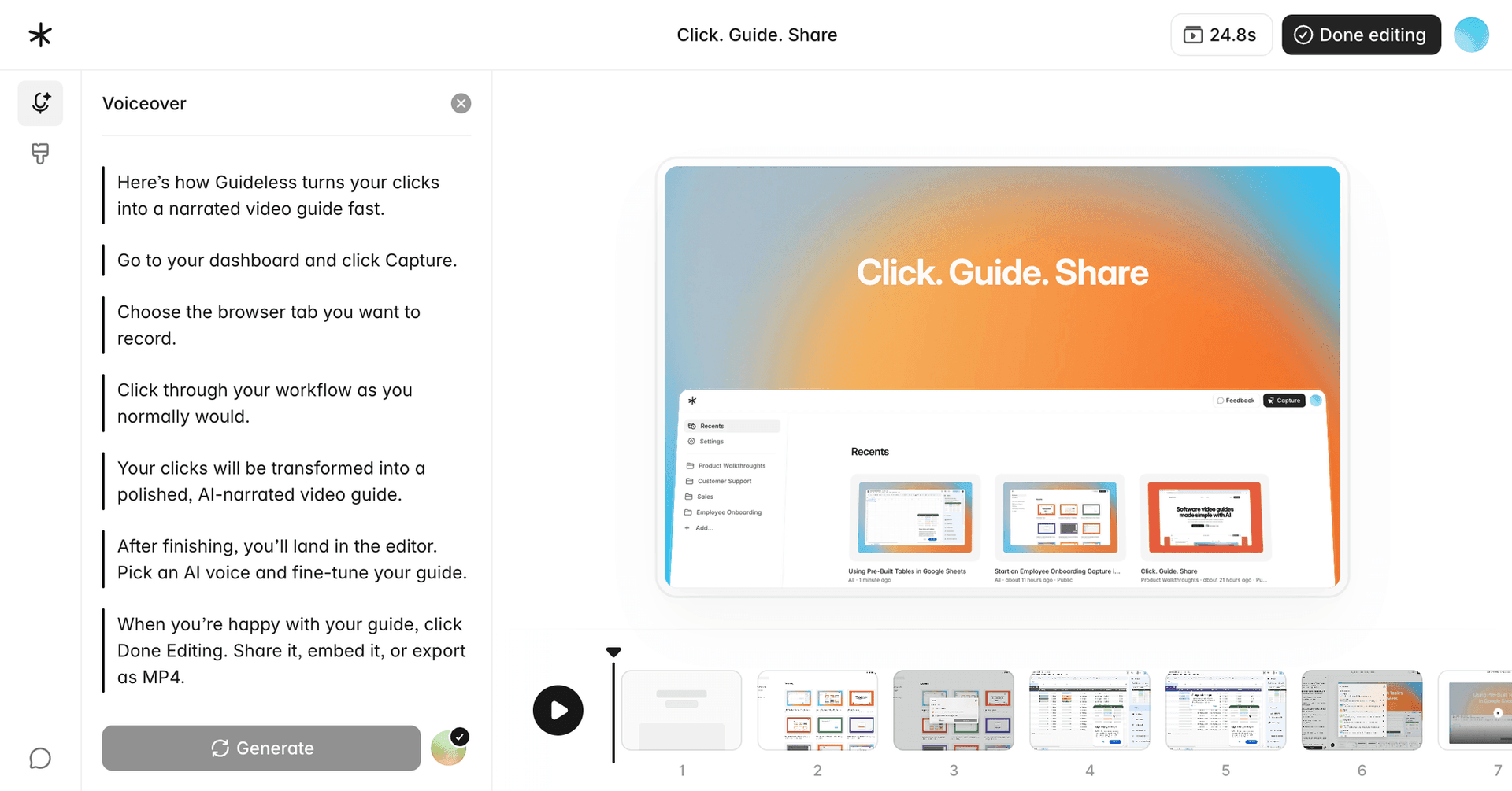Screenshot 2 of Guideless