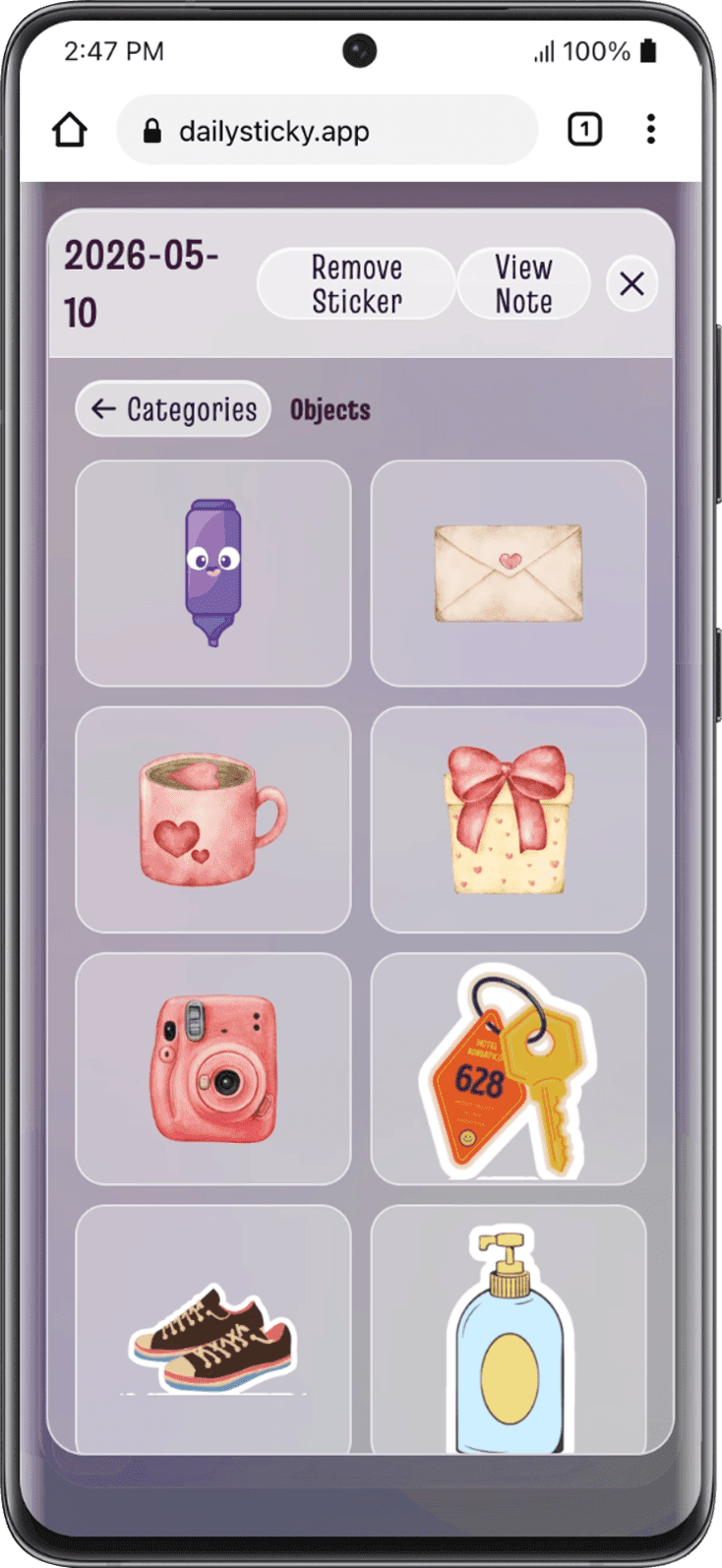Screenshot 4 of Daily Sticky