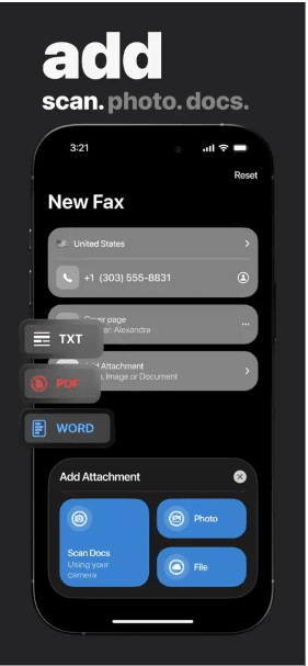 Screenshot 1 of mFax 