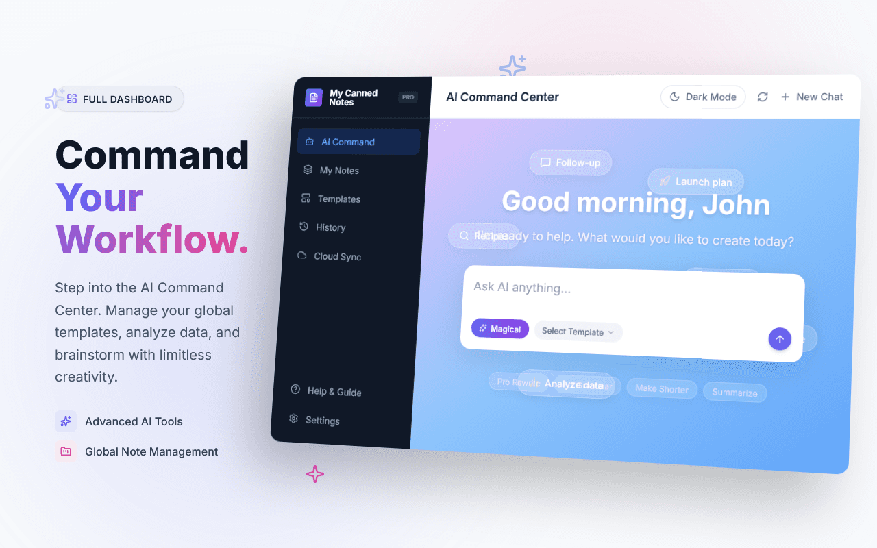 Screenshot 1 of My Canned Notes Pro