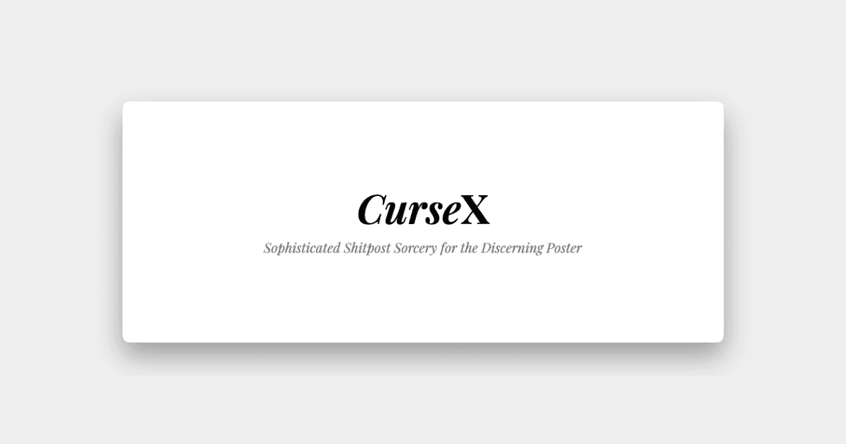 Screenshot 2 of CurseX