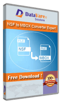 DataVare NSF to MBOX Converter