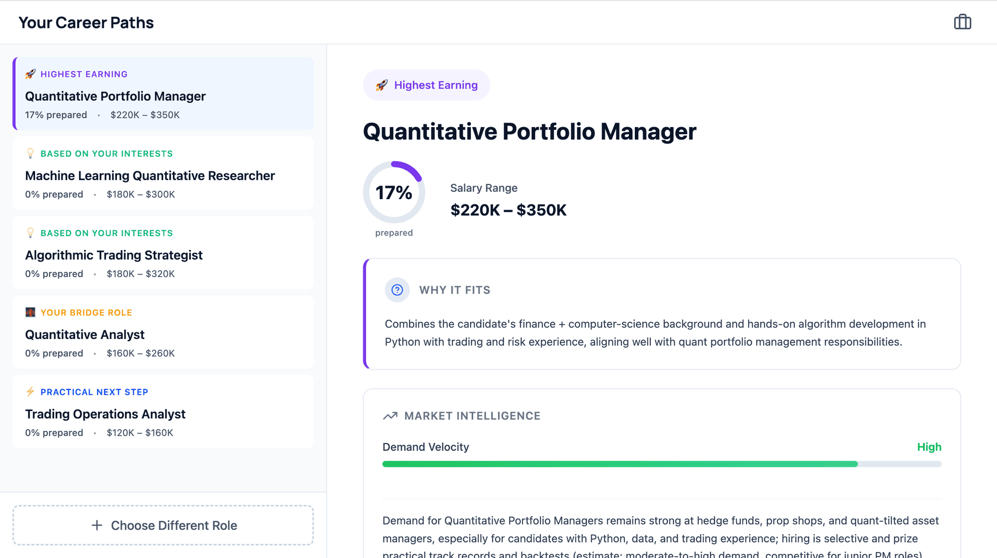 Screenshot 1 of Job Pivotry