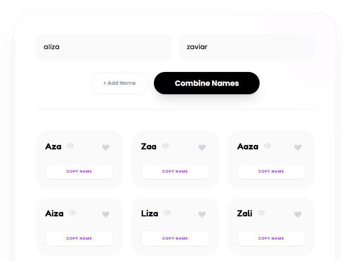 Screenshot 1 of Couple Ship Name Generator