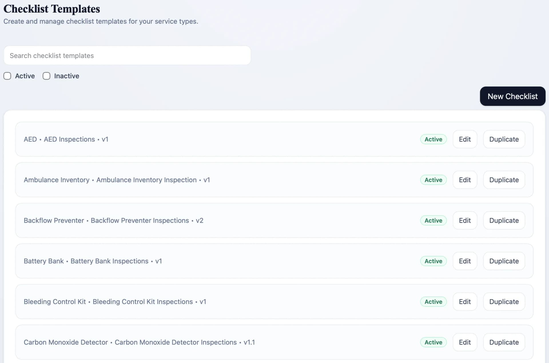 Screenshot 4 of Inspection Logging