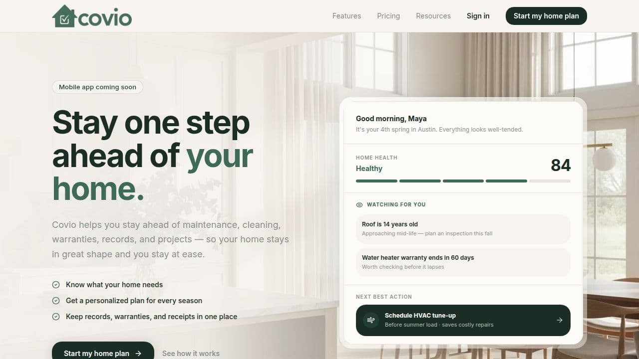 Screenshot 1 of Covio